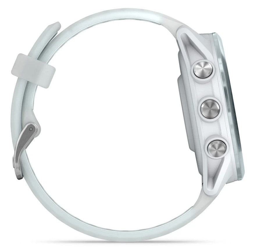 Garmin Forerunner 570 42 mm GPS – Aluminium, Sportarmband, Weiss, 50 m, für Android, iOS