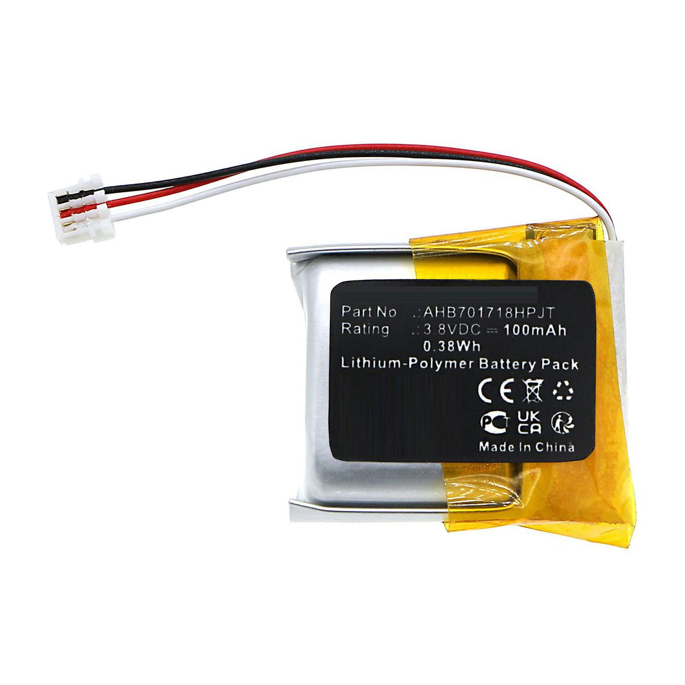 CoreParts MBXWHS-BA270 – Akku – für Jabra Engage 65/75 convertible – LiPo, 100 mAh, 3,8 V – mehrfarbig