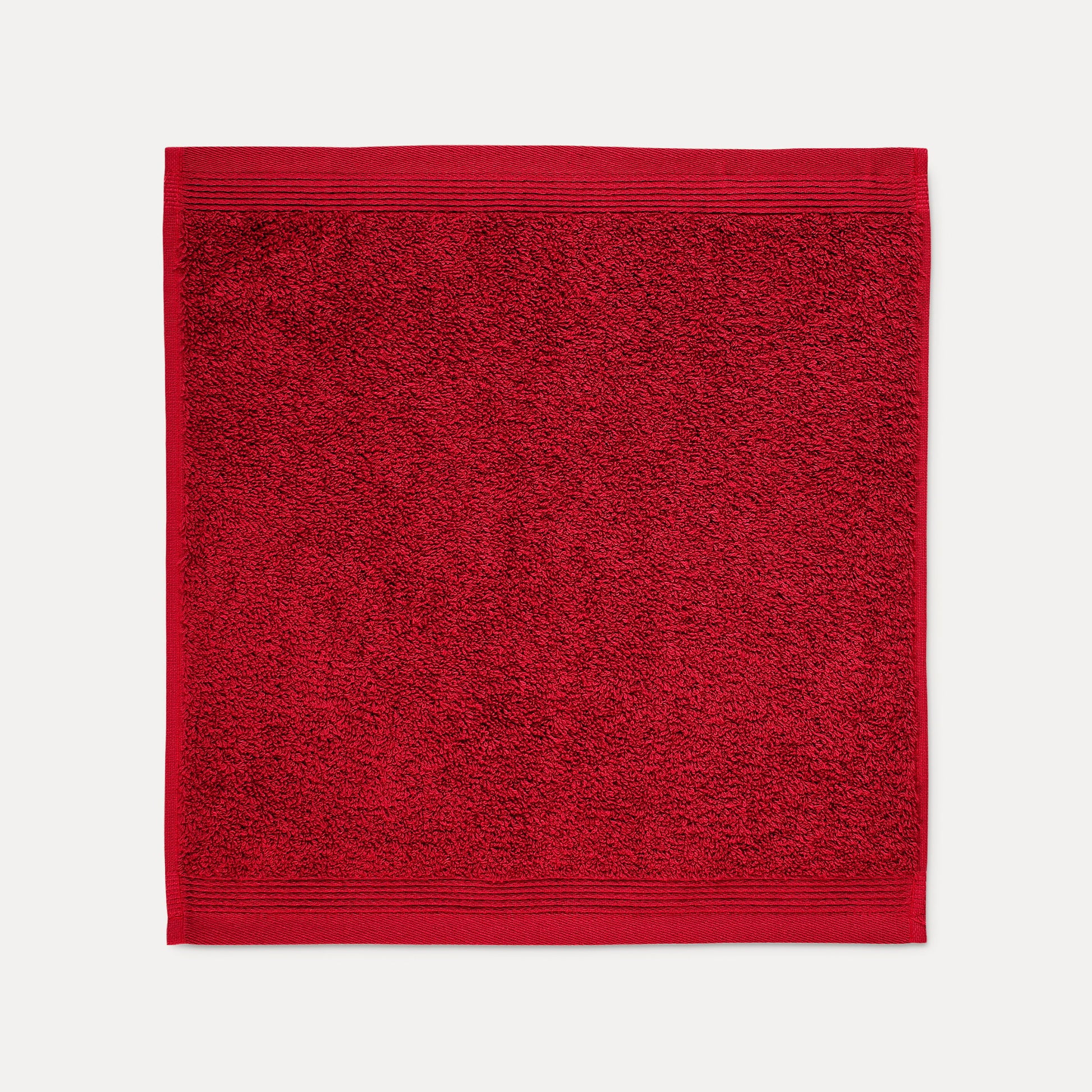 Möve Waschlappen Superwuschel – 30×30 cm, Baumwolle, Rot