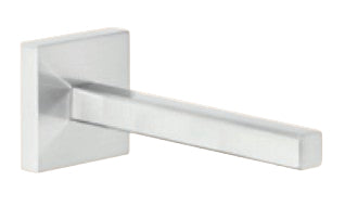 TESA Toilettenpapierhalter – Edelstahl, wandmontiert, klebend, 5 × 13,2 × 5 cm