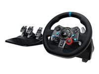 Logitech G G29 – Lenkrad + Pedale – USB (kabelgebunden), Force-Feedback, Schwarz – für PS5, PS4 & PC