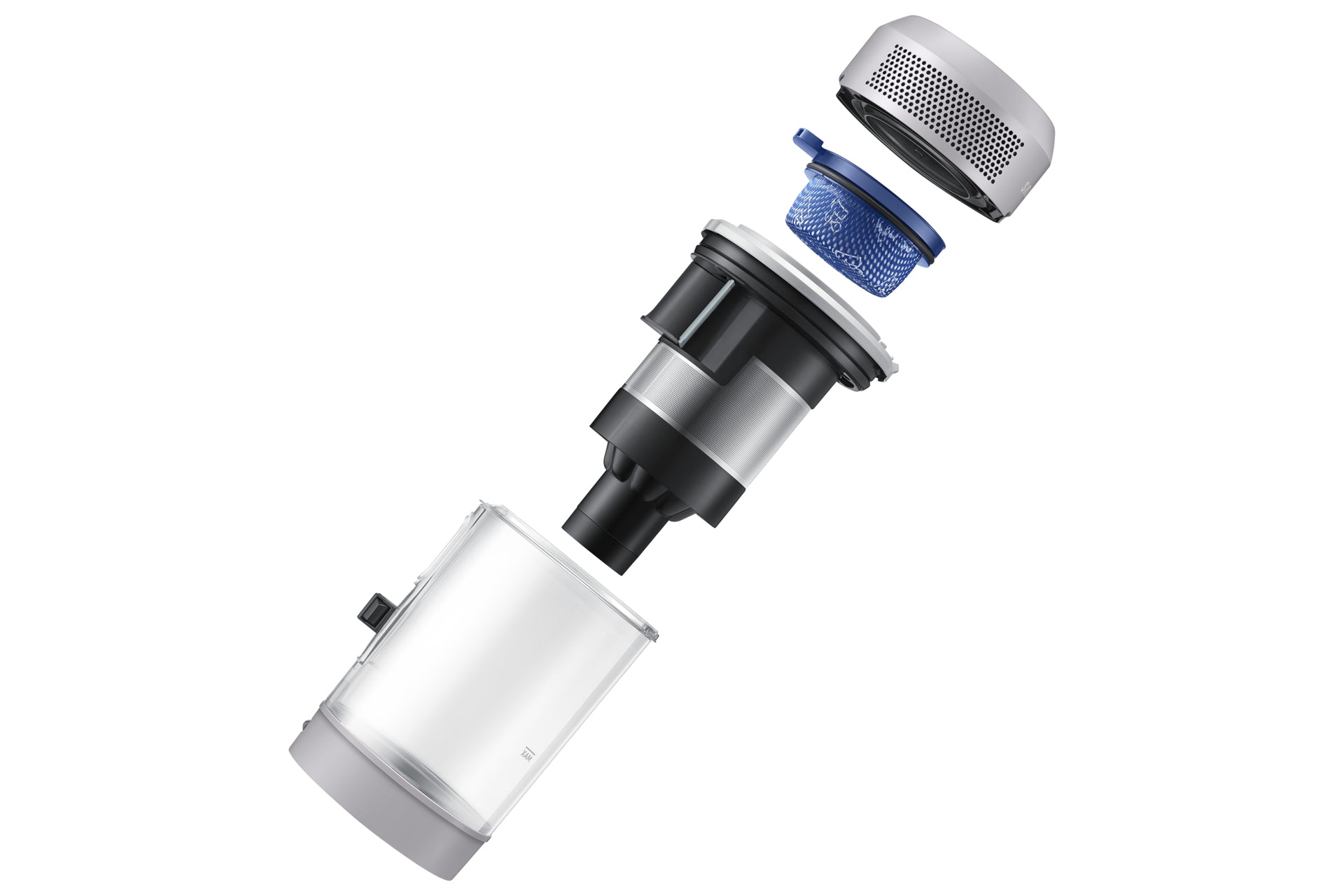 Samsung Akkustaubsauger AI Jet Lite Complete, 2-in-1, mit Absaugstation – 60 min, 280 AW, Behälter 0,5 l
