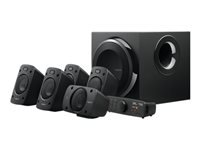 Logitech Z906 – 5.1-Lautsprecherset – Subwoofer 165 W, 500 W – Schwarz