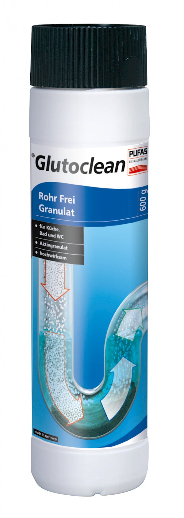 Glutoclean Rohr Frei Granulat – Reiniger, WC