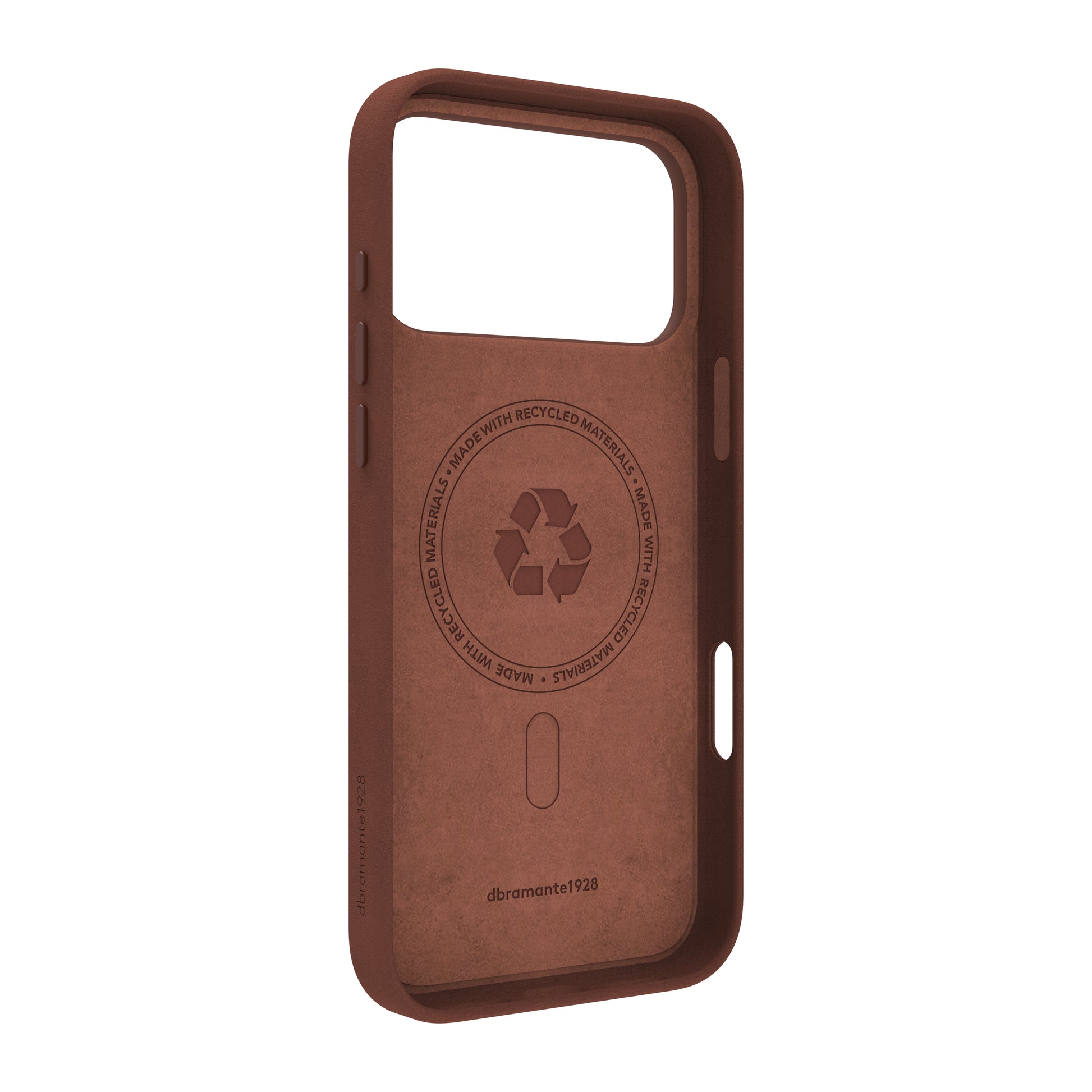 dbramante1928 Backcover – für Apple iPhone 17 Pro Max – MagSafe, Leder, Beige