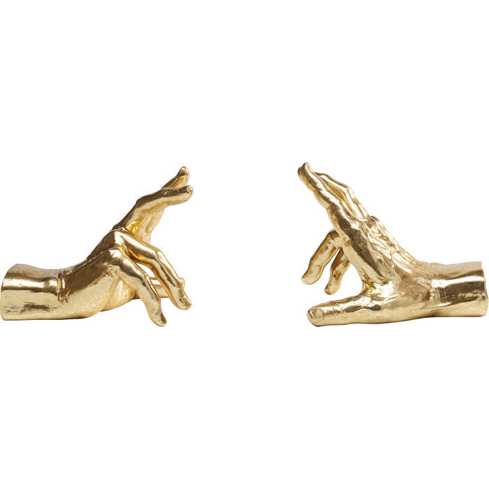KARE Design Fingers Ablageschale – gold – 140 × 210 × 160 mm