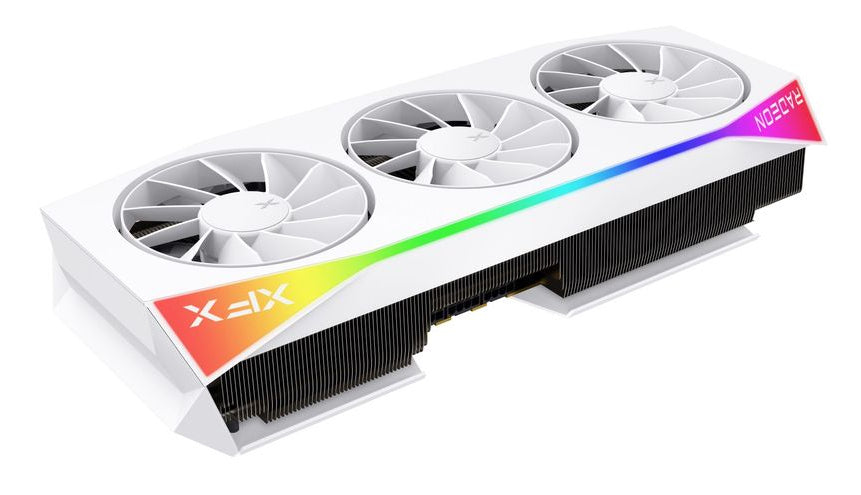 XFX Radeon RX 9070 XT – 16 GB GDDR6, PCIe 5.0, 3×DisplayPort, 1×HDMI, Weiss