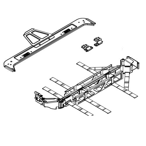 DELL 770-BDKB – Montagehalterung – für PowerEdge R450, R470, R650 und andere, 1U