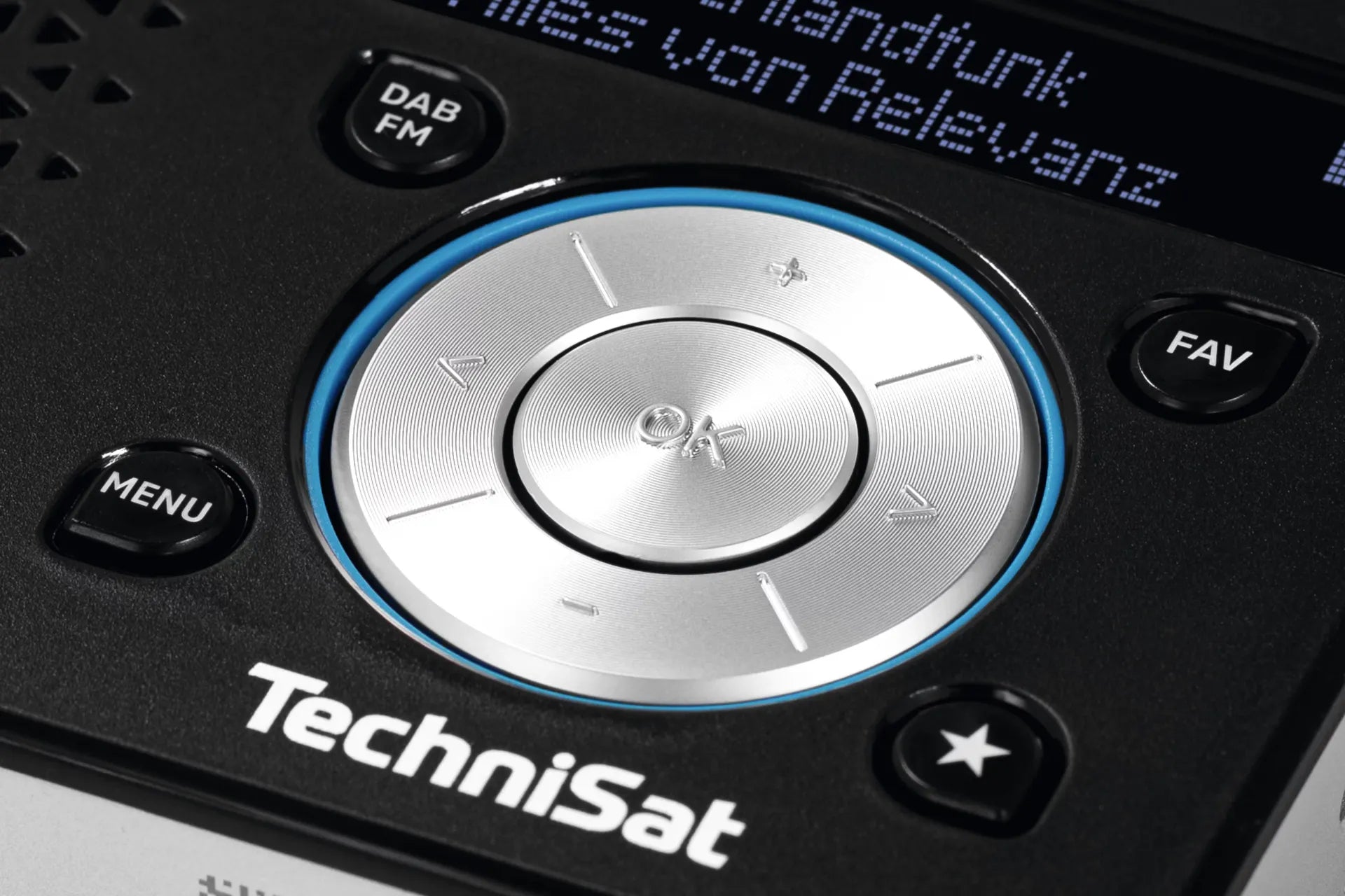 TechniSat DigitRadio 1 A – Tragbares DAB+ Radio, UKW, 10 h Akku – Schwarz/Silber