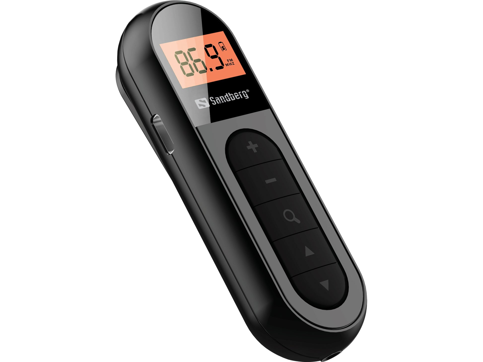 Sandberg Pocket Radio FM Recharge 421-01 – DAB-/Internetradio – Portabel – UKW – Schwarz