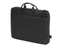 DICOTA Eco Slim Case MOTION – Notebooktasche 15,6", Polyester (rPET), Schwarz, 40,5 × 29 × 4,5 cm