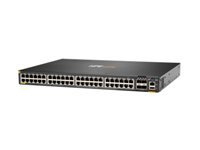 HPE Aruba 6300F – Managed Switch – 48×GbE, 4×SFP56, L3, PoE+ 740 W, 1U