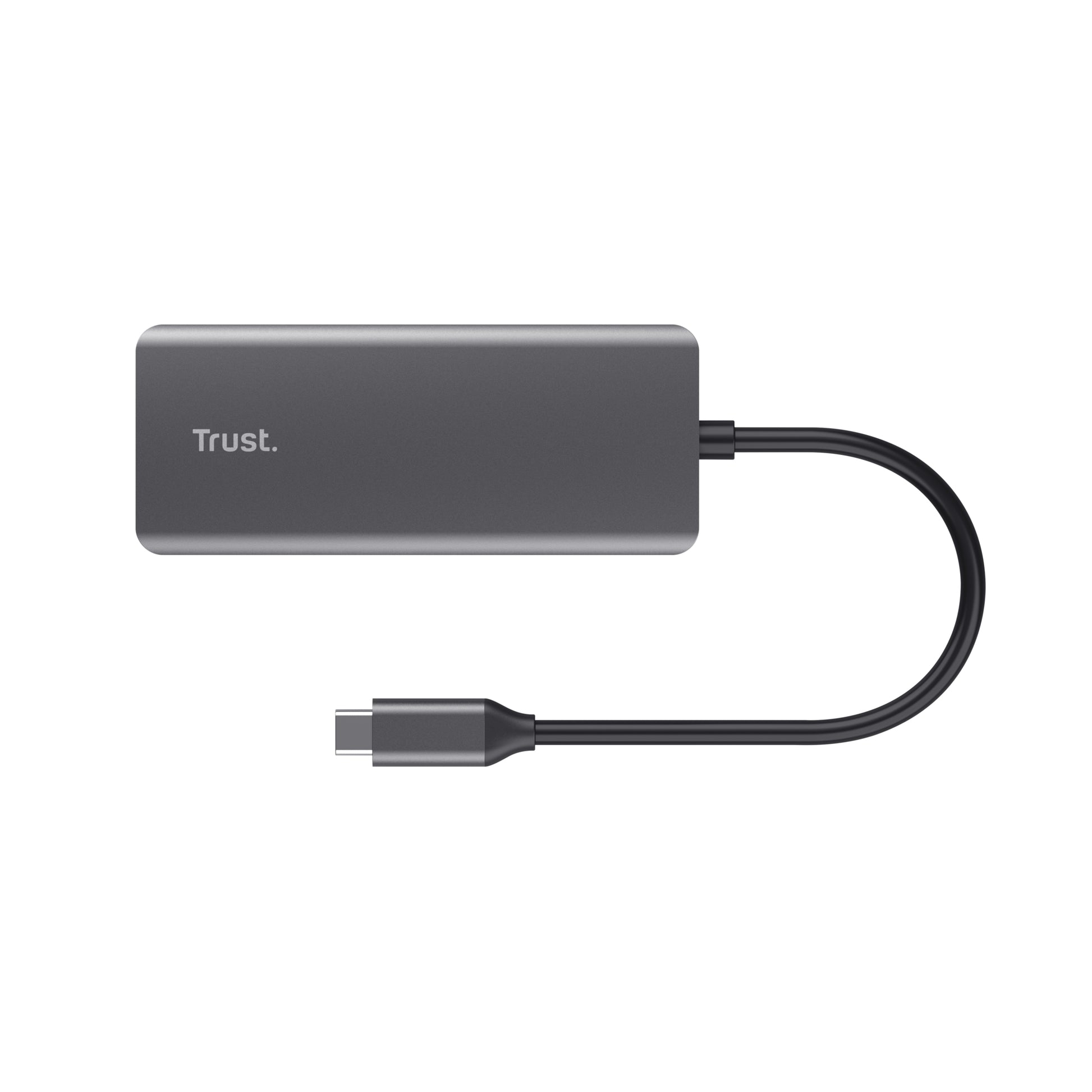 Trust Dalyx Multiport-Adapter – USB-C, 1× HDMI, 2× USB-A, GbE, für Windows/Mac/ChromeOS