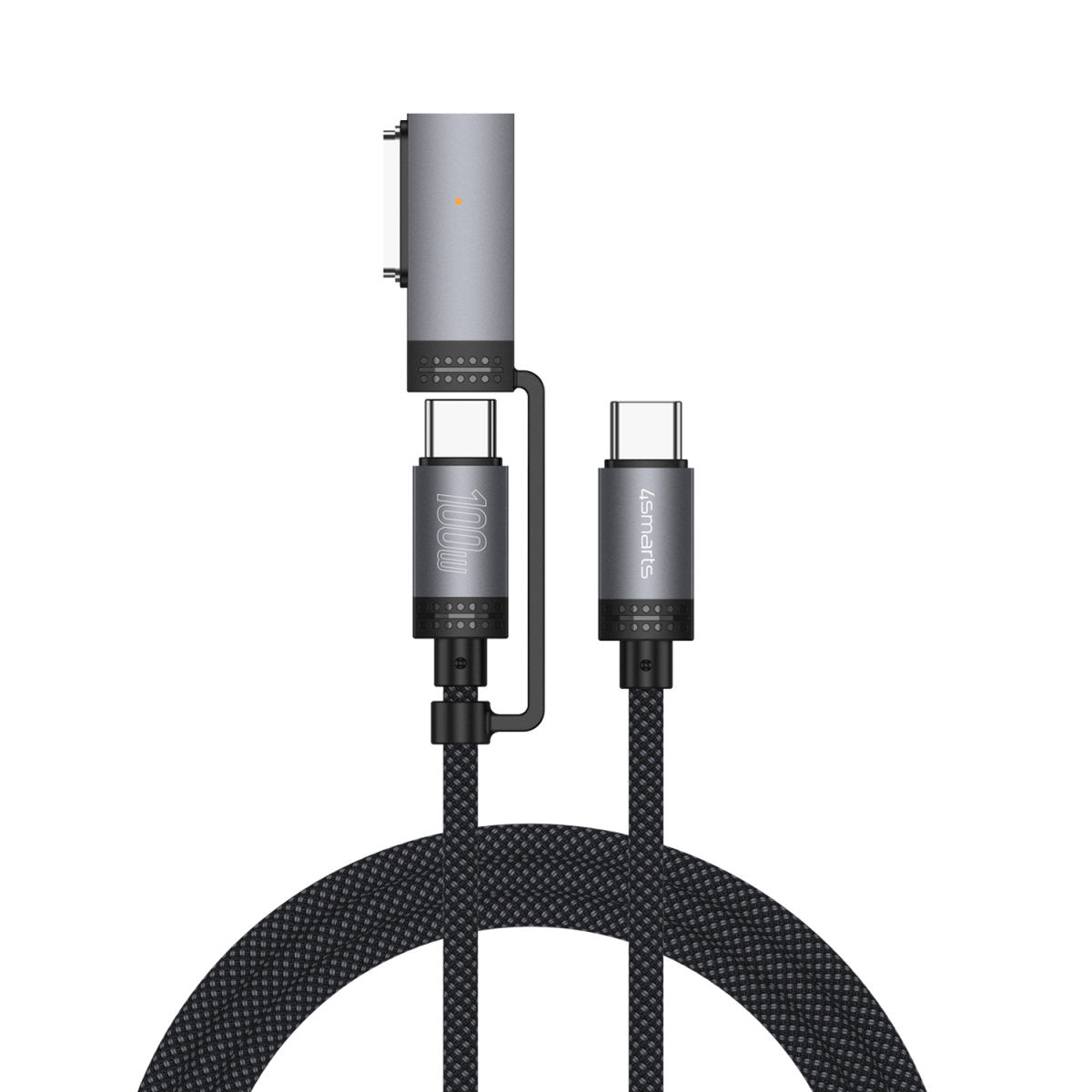 4smarts USB-Kabel, USB-C zu MagSafe 3, 2 m, USB 3, Lade-/Datenkabel
