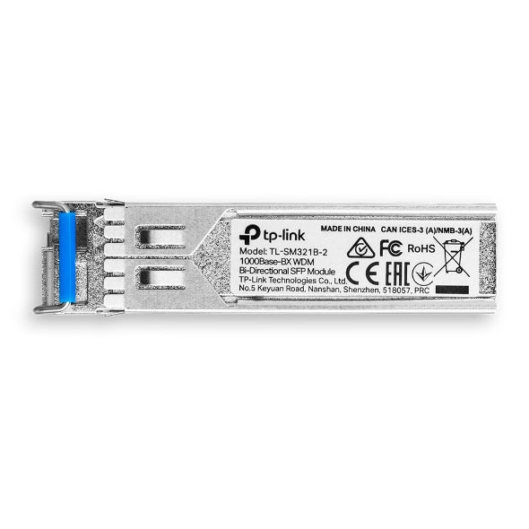 TP-Link TL-SM321B-2 – SFP-Transceiver Single-Mode 1 Gbit/s (BX), LC, 1000 m, 1er-Pack