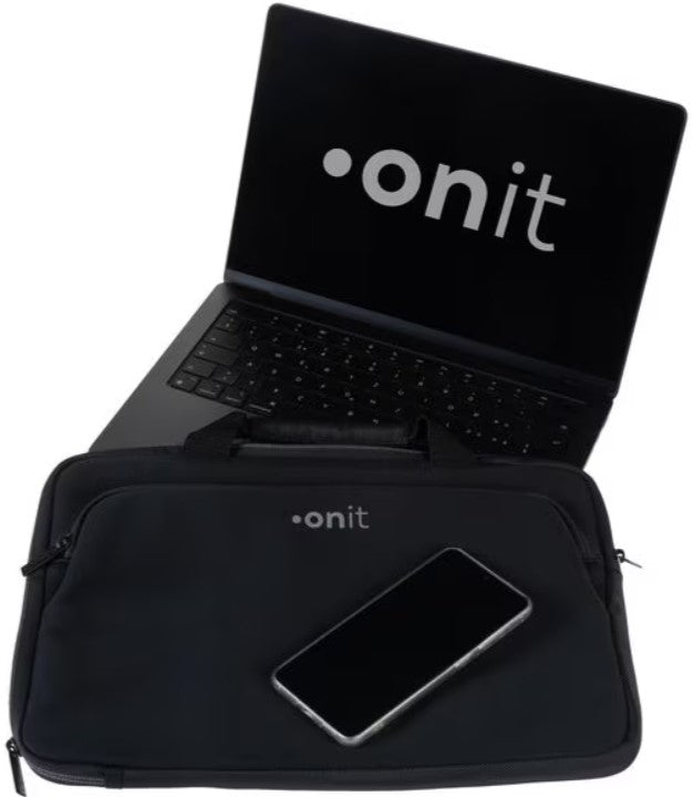 ONIT Notebook-Schutzhülle bis 14,1" – Schwarz