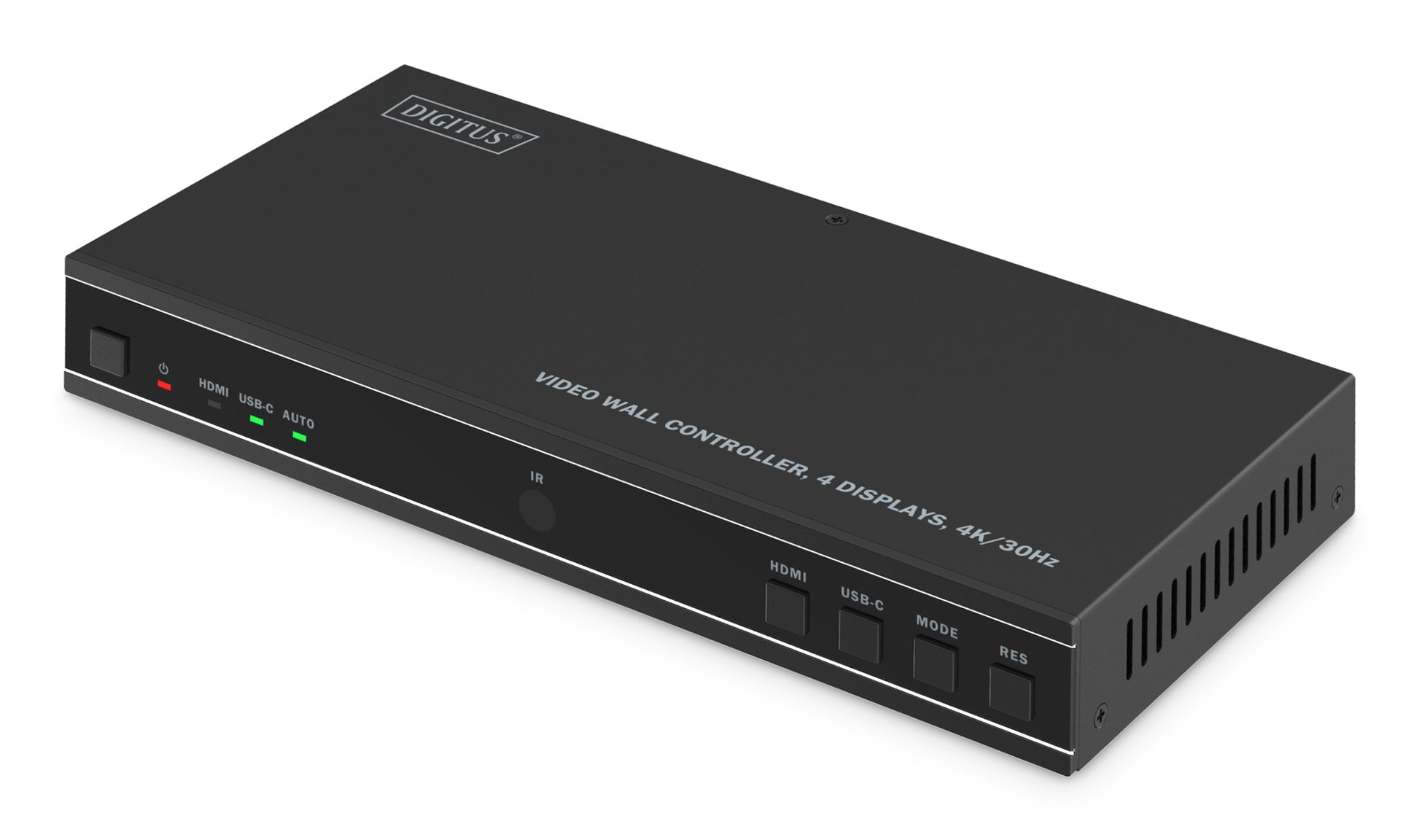 Digitus Video Wall Controller – 1×4 HDMI-Matrix, 4K60, HDMI 2.0, RS-232