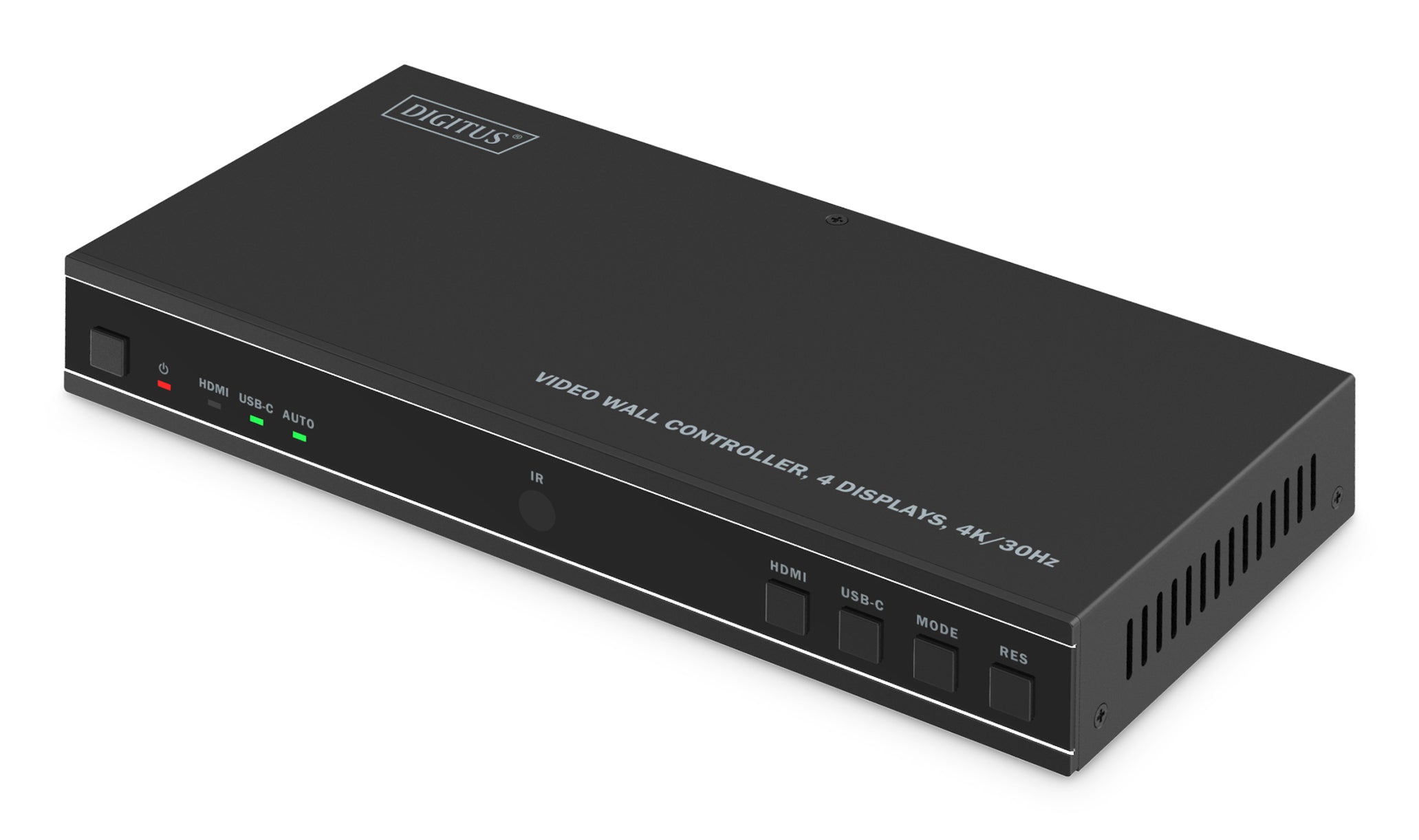 Digitus Video Wall Controller – 1×4 HDMI-Matrix, 4K60, HDMI 2.0, RS-232