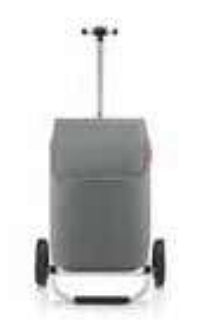 Reisenthel MH1025 – Trolley, 45 l, 2 Rollen, Polyester, Grau, 48,5 × 100 × 33 cm
