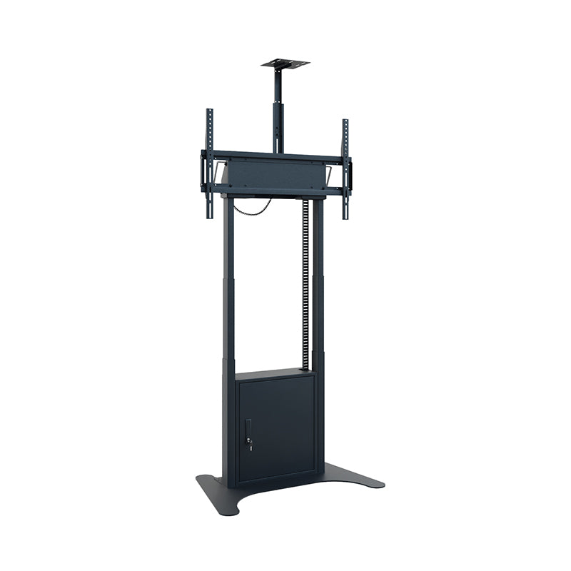 Hagor Bodenständer – 55–86" – VESA 900×600 – bis 120 kg, Höhenverstellbar, Motorisiert – Twin Lift FS-B