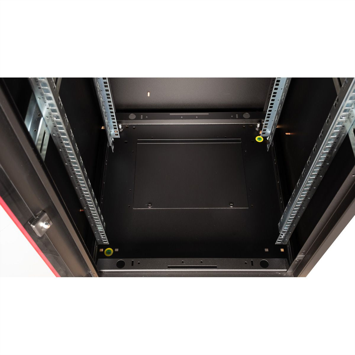 ROLINE Basic – 19" Netzwerkschrank 26U, IP20, abschliessbar, 600 × 600 × 1300 mm, schwarz, Stahl
