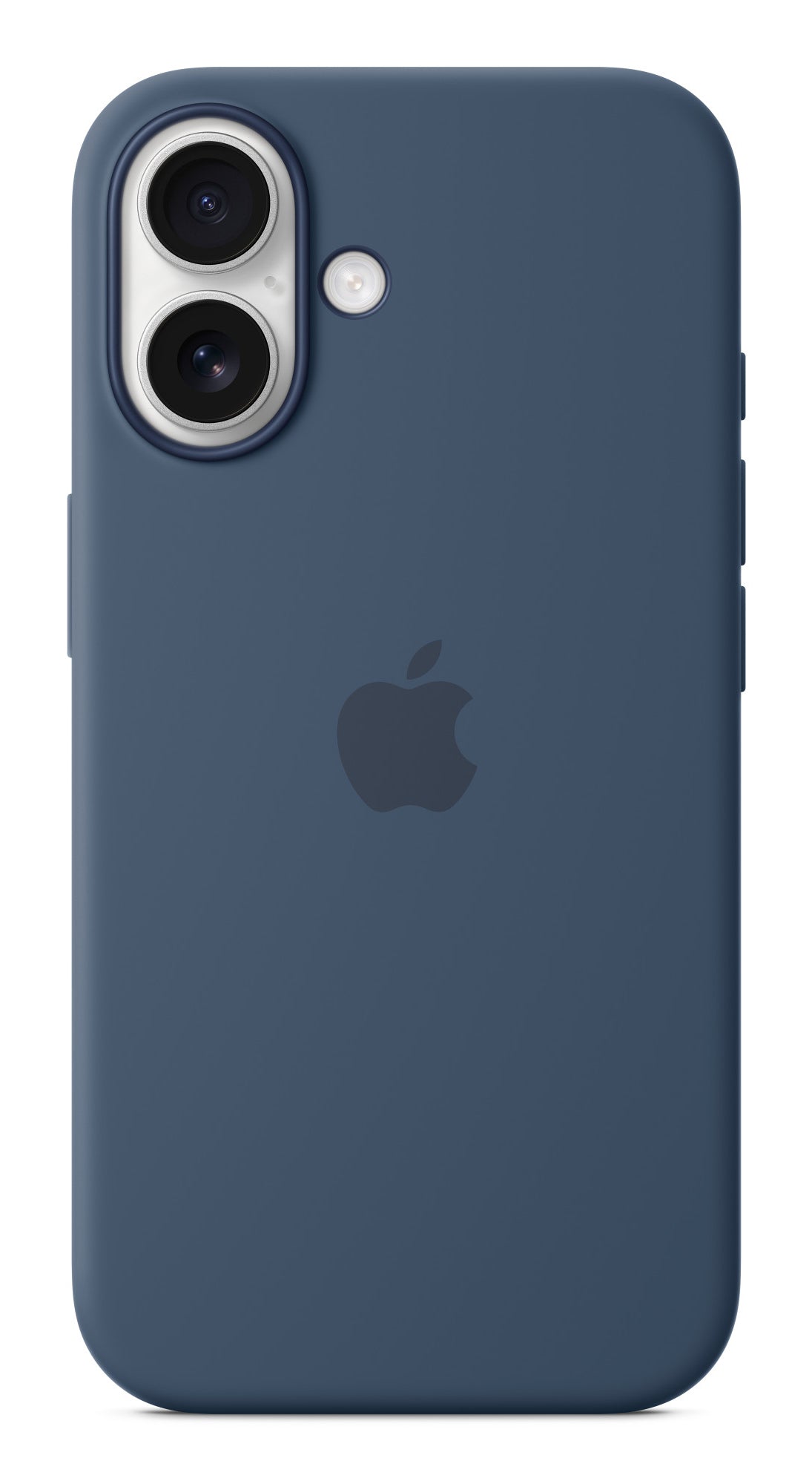 Apple Backcover – für Apple iPhone 16, MagSafe, Silikon+Mikrofaser, Denim