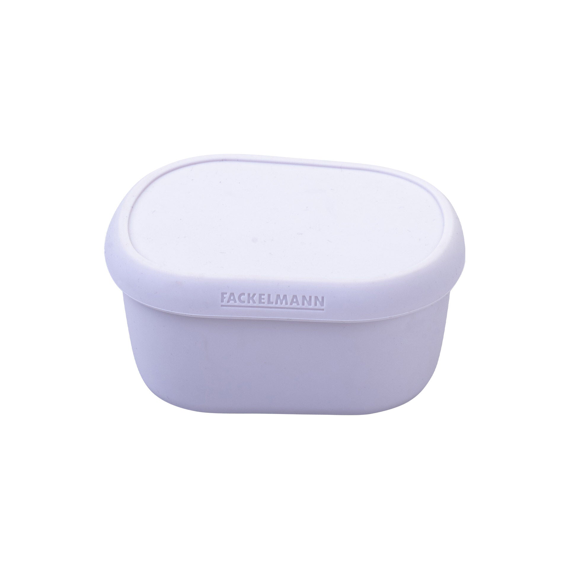Fackelmann Lunchbox 200 ml, Silikon, Weiss