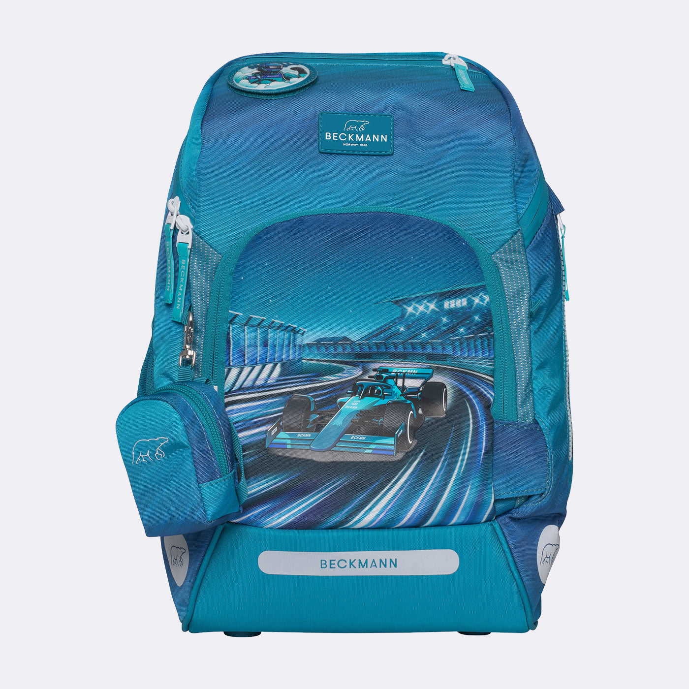 Beckmann Schulrucksack Active Air FLX – 6-teilig – Racing