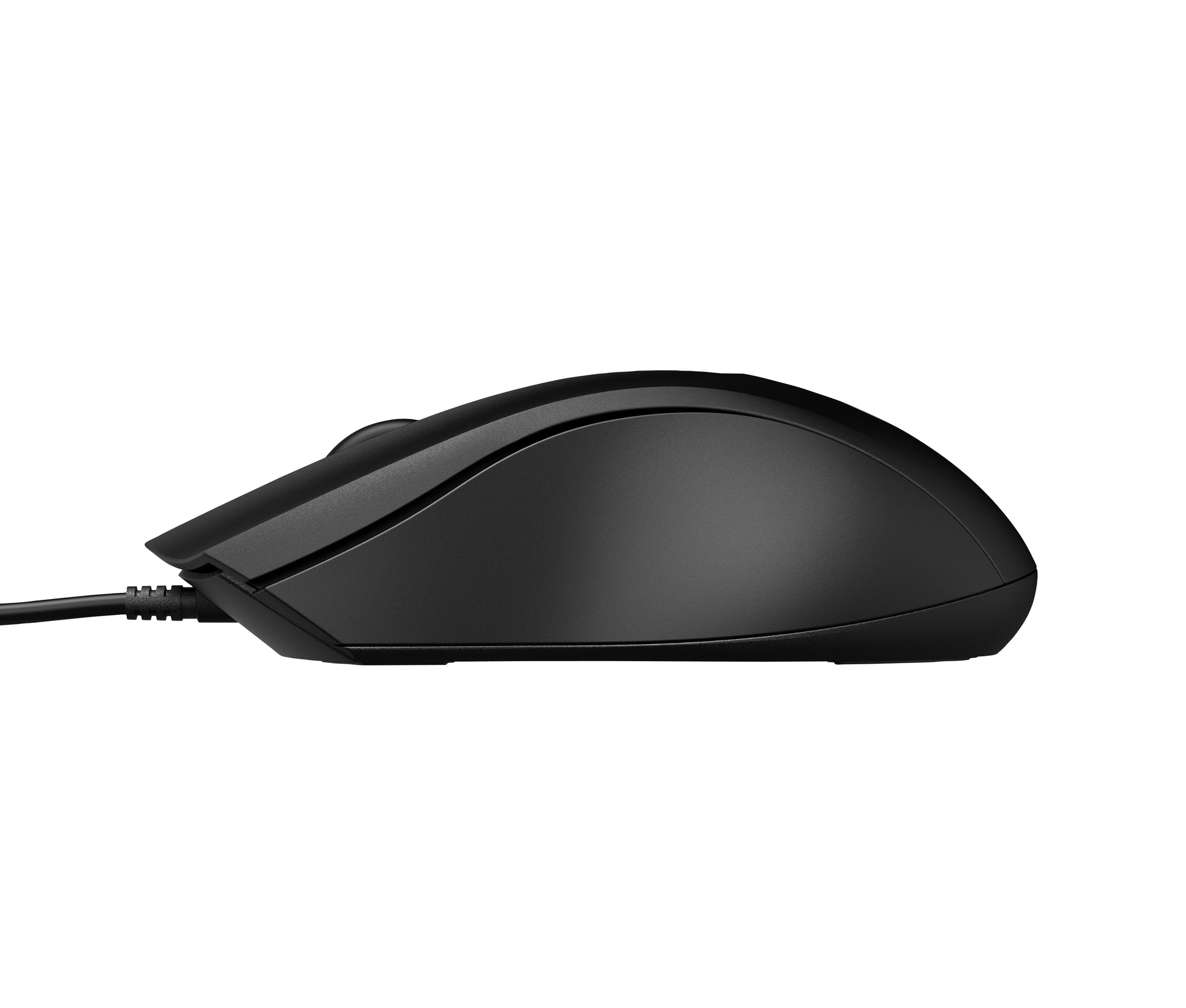 HP Wired Mouse 105 – Maus – Kabelgebunden (USB‑A), 1600 DPI, beidhändig, Schwarz
