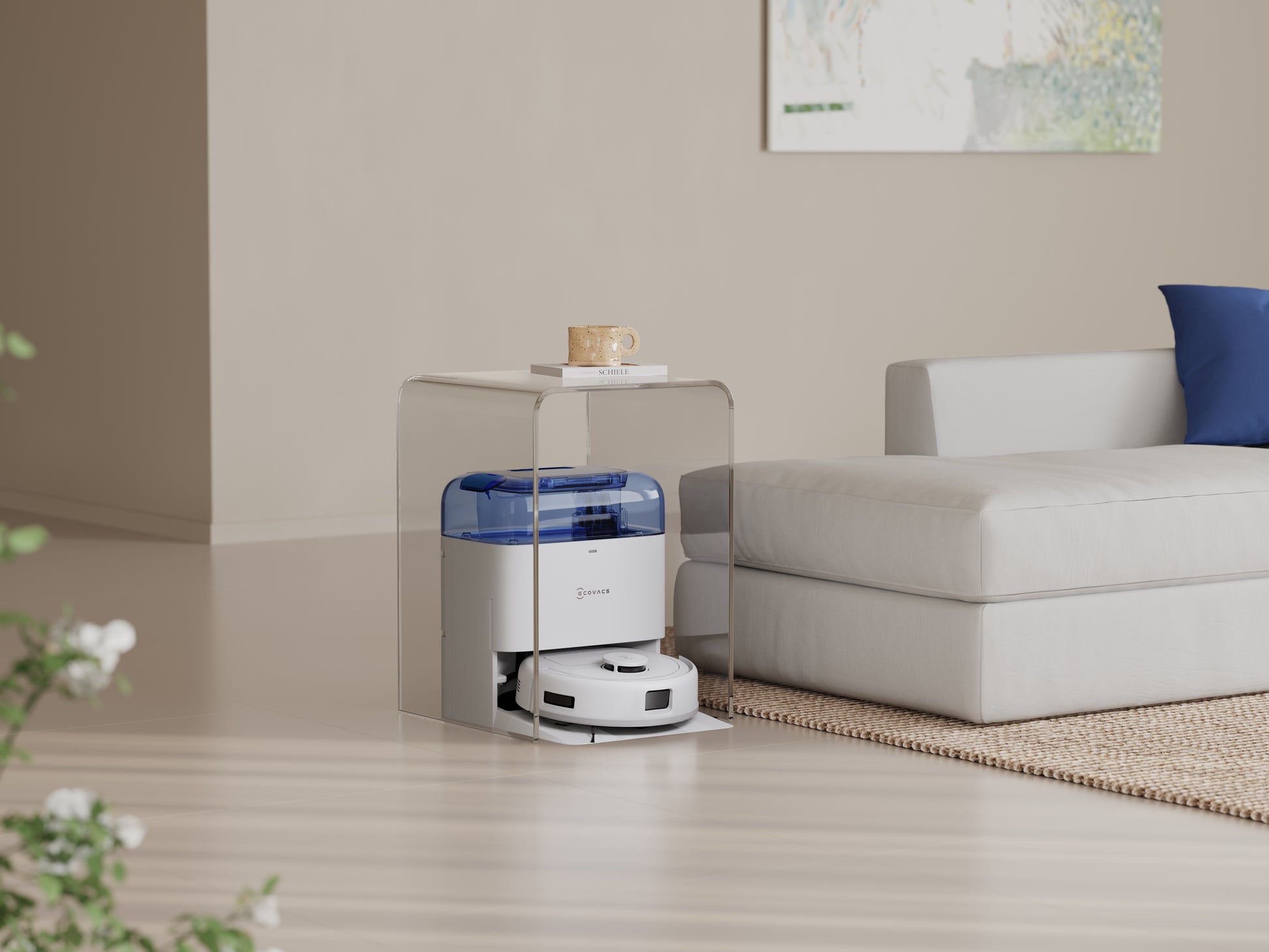 Ecovacs Roboterstaubsauger Deebot Mini – 70 W, 0,1 l, Akkubetrieb, 55 dB(A)
