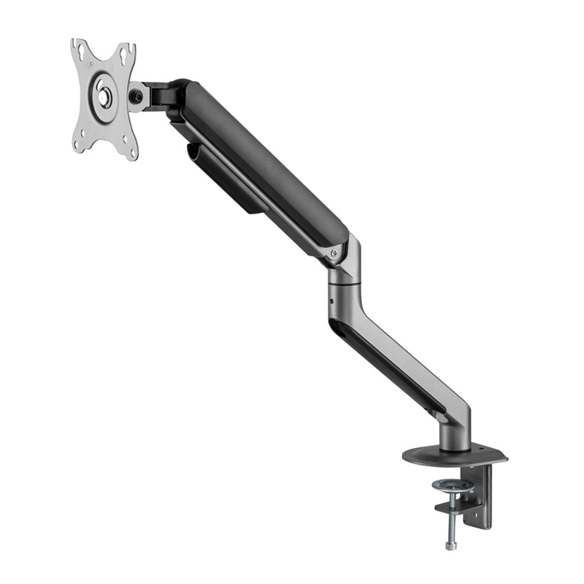 LC-Power LC-EQ-A32B – Monitorarm Tischhalterung – Klemme/Durchführung – 1 Monitor – 17–32" – VESA 75×75/100×100