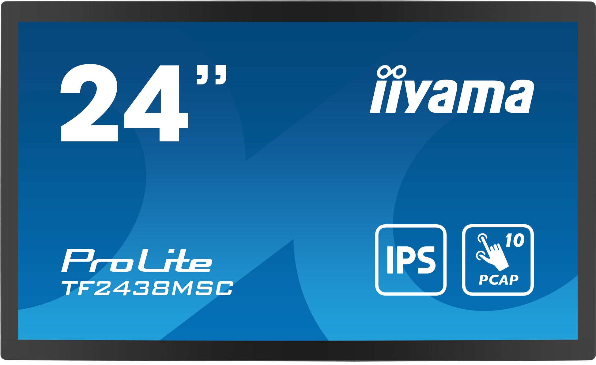 iiyama TF2438MSC-B1 – Interaktives Touch-Display, 23,8", Anti-Fingerprint-Beschichtung