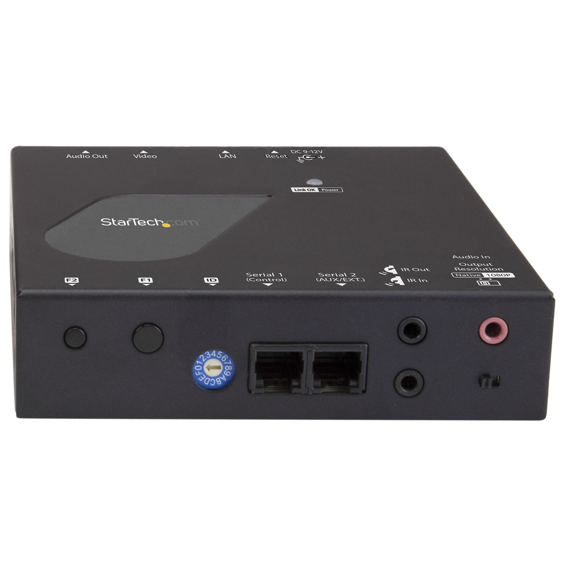 StarTech.com ST12MHDLAN4K – HDMI über IP Empfänger, 1× HDMI Ausgang, 1× RJ-45, 4K@30 Hz, 100 m, IR Ein-/Ausgang