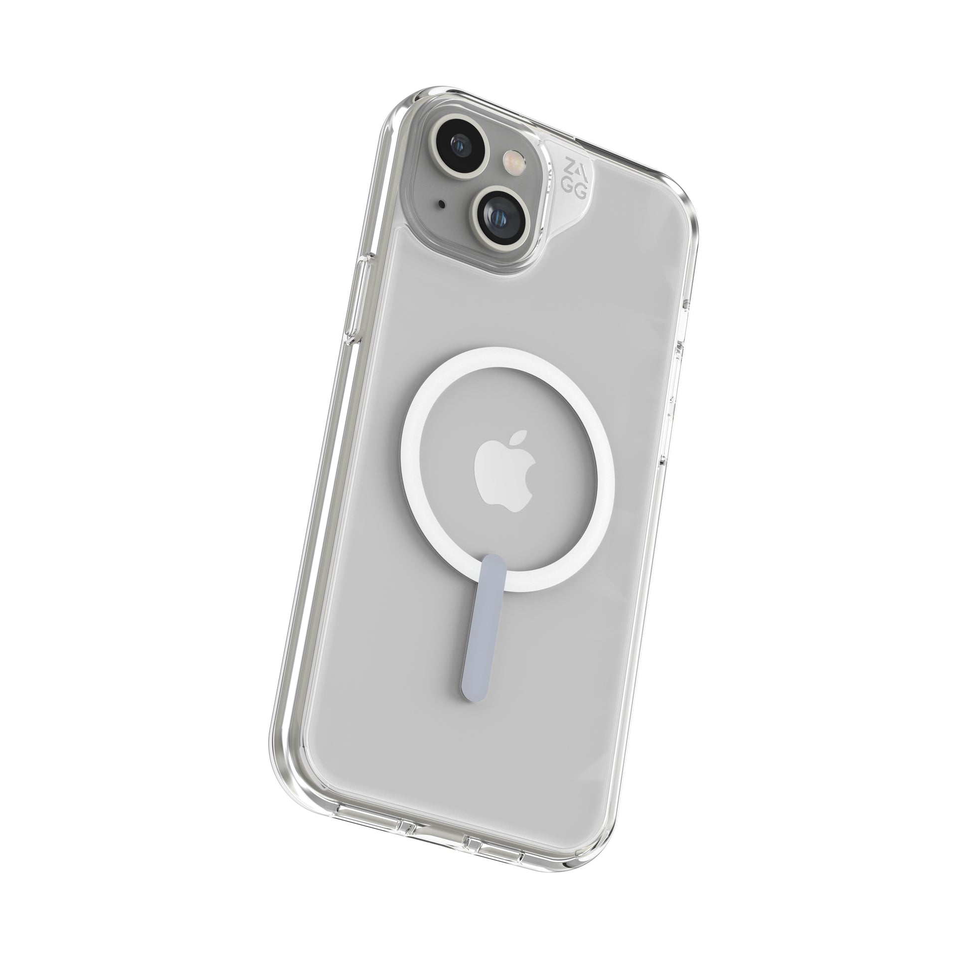 ZAGG Crystal Palace Snap – Backcover – für Apple iPhone 15 Plus/14 Plus, Transparent, bis 4 m Sturzsicher