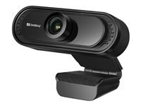 Sandberg USB Webcam Saver – Webcam – Full HD 1080p, USB, Stereo-Mikrofon