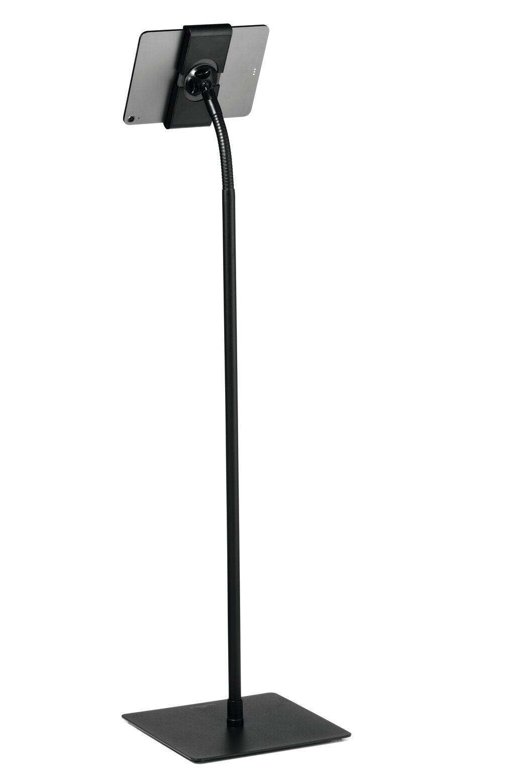 Durable Tablet-Bodenständer für 7,0–13,0" – dreh-/neigbar, Diebstahlschutz – Metall/Kunststoff, schwarz