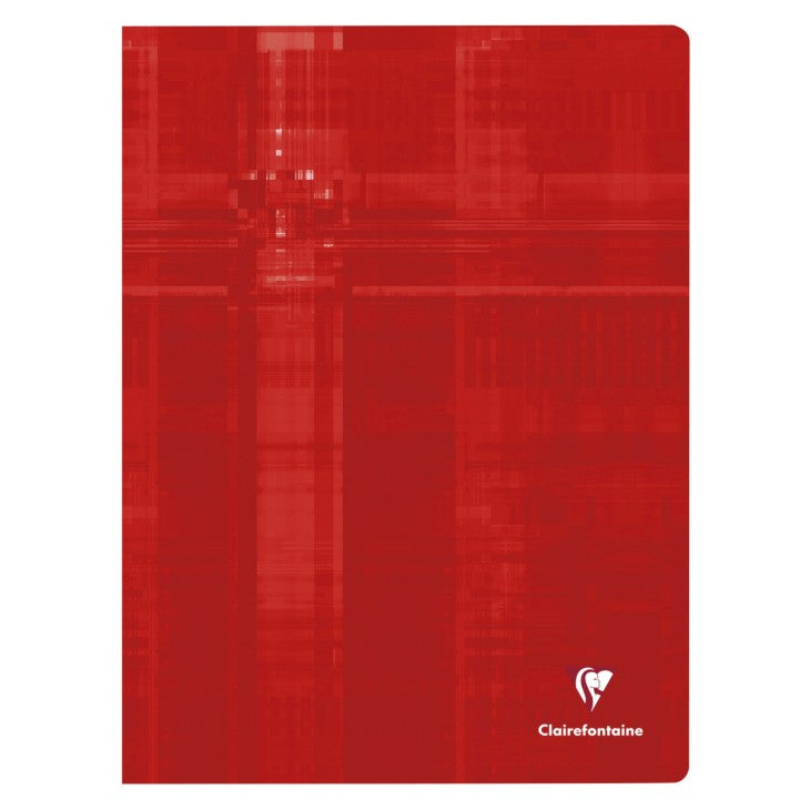 Clairefontaine Notizheft – 240 × 320 mm – 5 mm kariert – 60 Blatt – 90 g/m² – Softcover, mehrfarbig, PEFC
