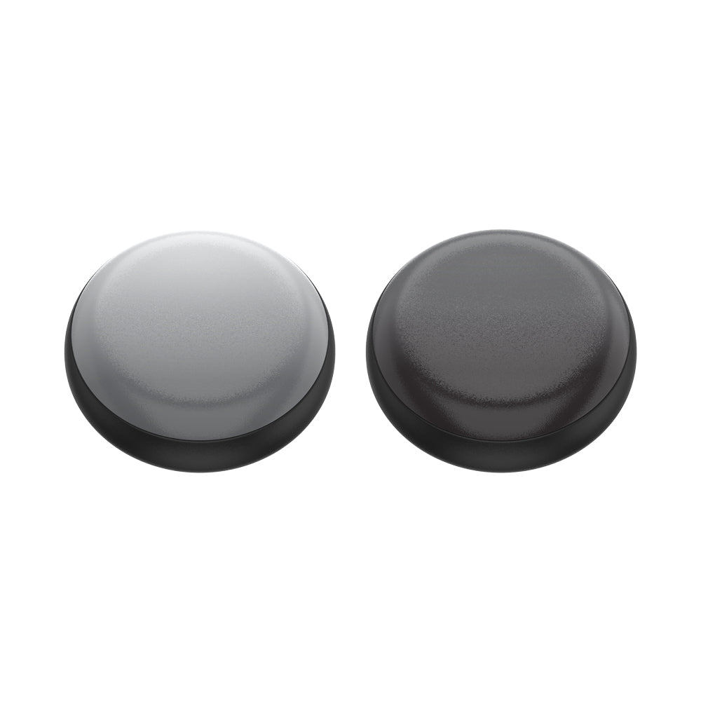 PopSockets PopPucks Starter Pack Schlüsselanhänger – magnetisch, Metall, Schwarz/Grau