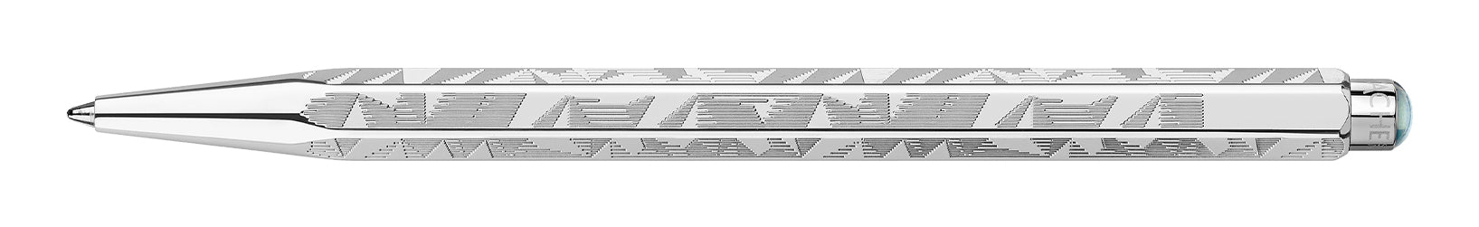 Caran d-Ache Caran d'Ache Kugelschreiber – Gletscherblau, Metall – 2 Stk.