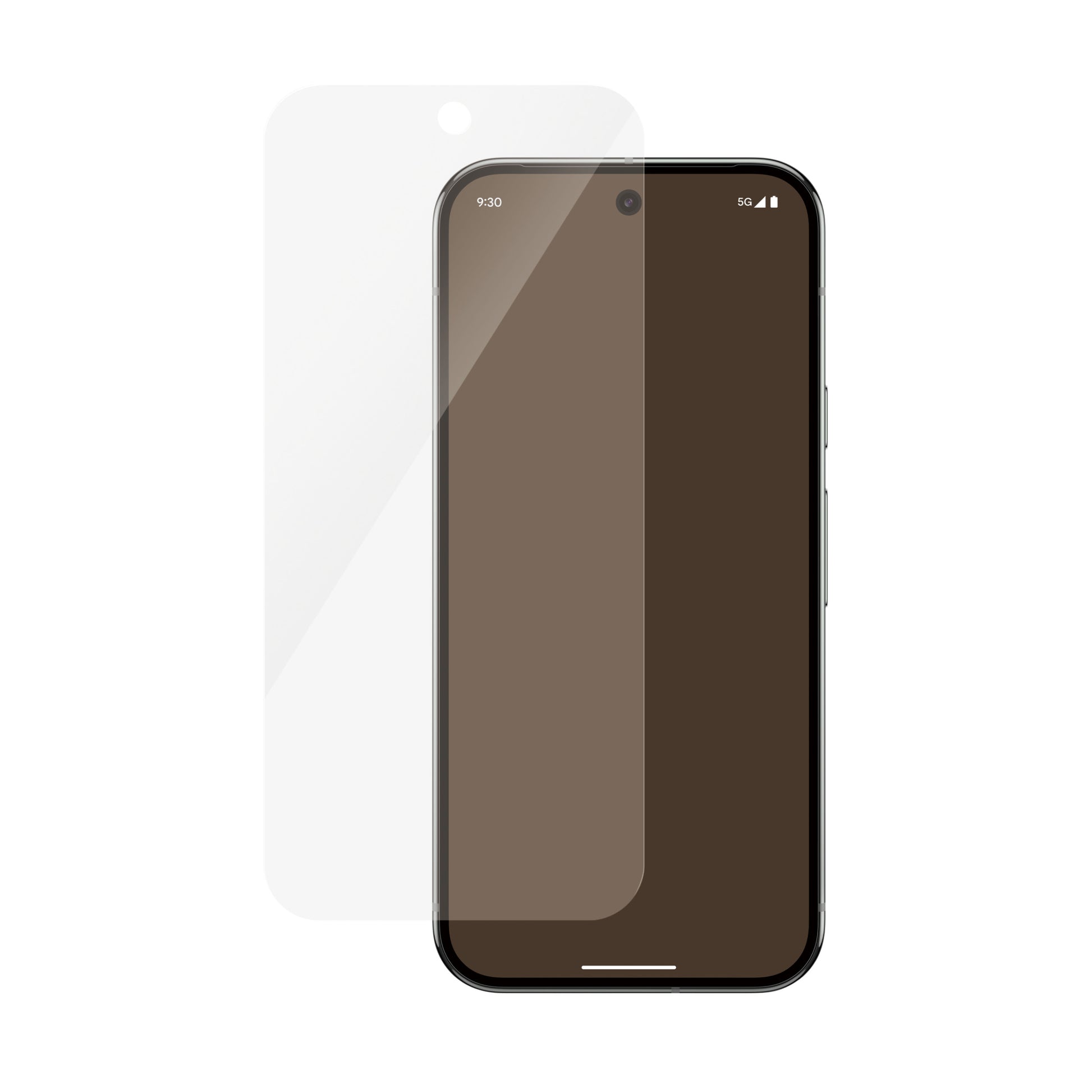 PanzerGlass Displayschutzfolie – für Google Pixel 9/9 Pro, kratzresistent, Anti-Fingerprint