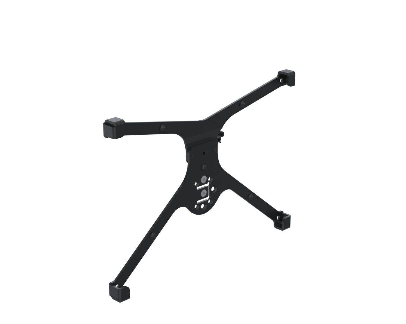 Ergonomic Solutions SPXF17805-02 – Tablet-Rahmen, Sicherheitsschraube, für Microsoft Surface Go, Schwarz