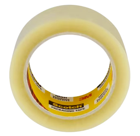 Scotch Verpackungsklebeband, Gelb – 50 mm × 66 m – 3 Rollen