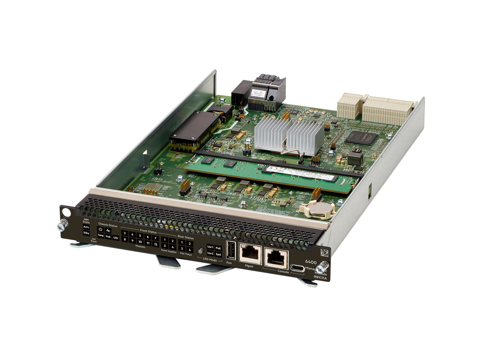 HPE Aruba Networking CX 6400 – Management Modul