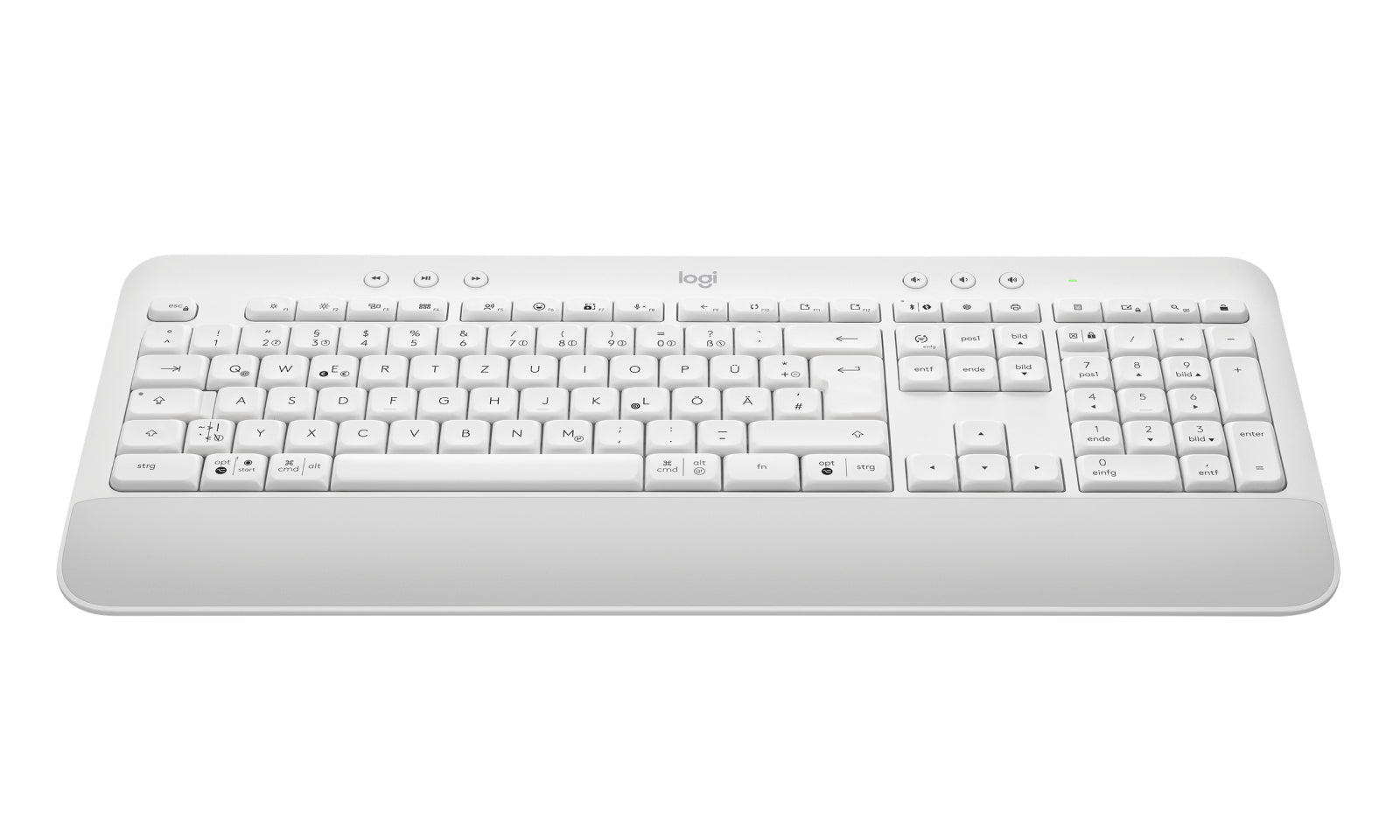 Logitech Signature K650 – Tastatur, DE-Layout (DE), Weiss