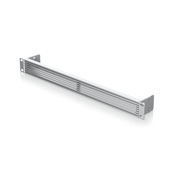 Ubiquiti UACC-RACK-PANEL-VENTED-1U – Belüftete Blindplatte – 19" Rack, 1U, Montageset, Stahl
