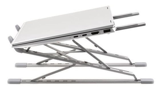 ONIT Laptop-Ständer – bis 17,3", faltbar, höhenverstellbar – Anthrazit