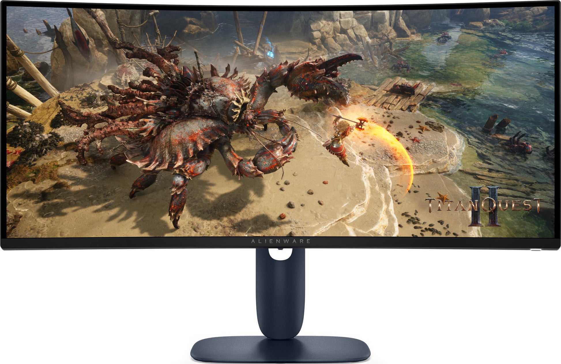 Alienware AW3425DWM – 34" Gebogen 1500R, 3440 × 1440 (UWQHD), VA, 180 Hz, DisplayHDR 400