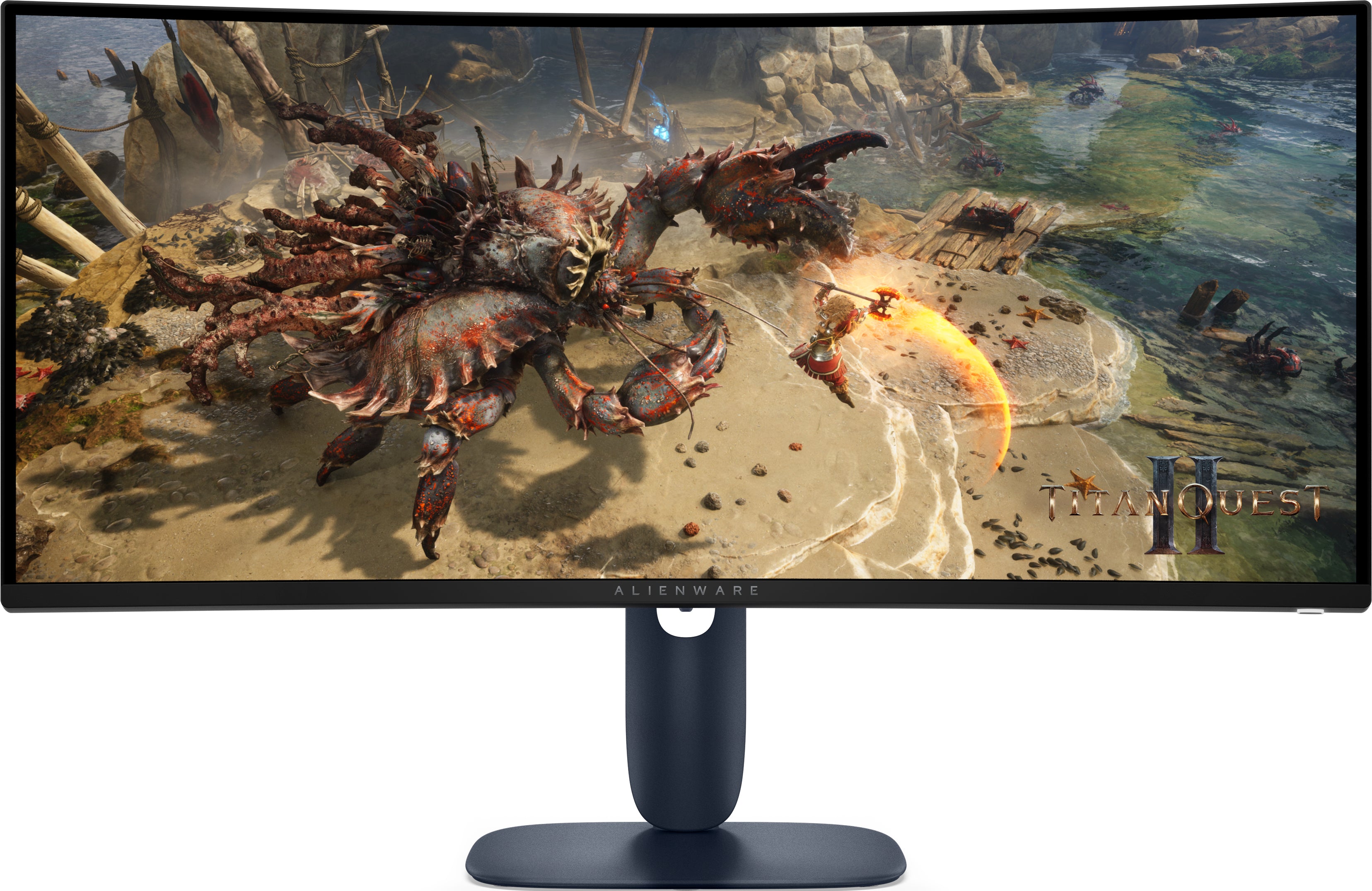 Alienware AW3425DWM – 34" Gebogen 1500R, 3440 × 1440 (UWQHD), VA, 180 Hz, DisplayHDR 400