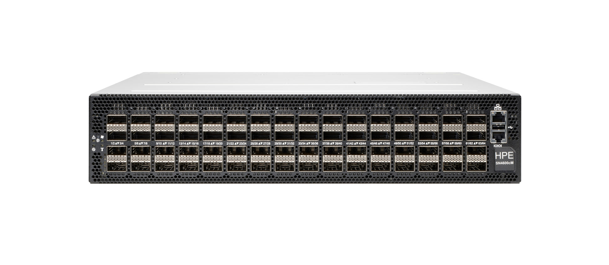 HPE SN4600cM – Managed Switch – 64×100GbE QSFP28