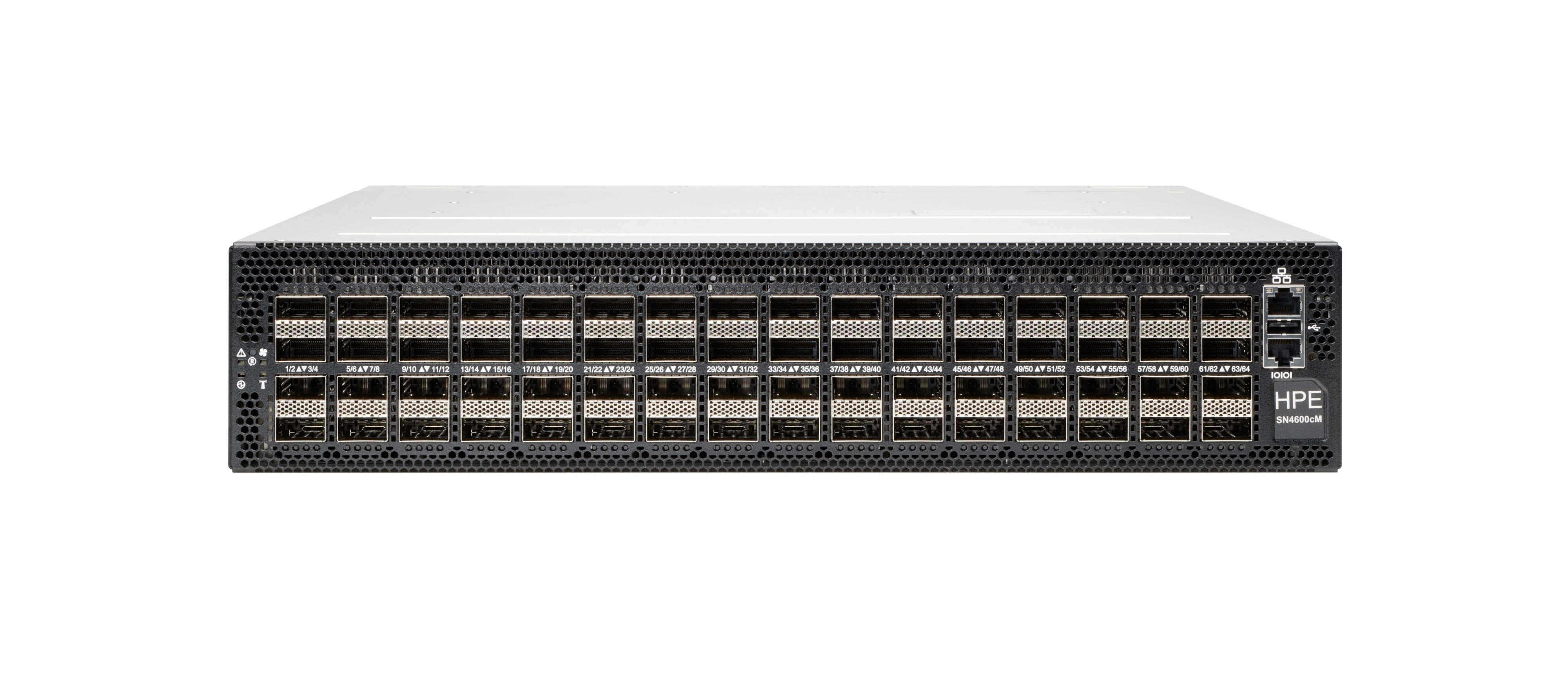 HPE SN4600cM – Managed Switch – 64×100GbE QSFP28